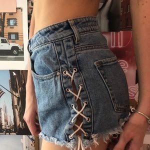 pacsun jean shorts